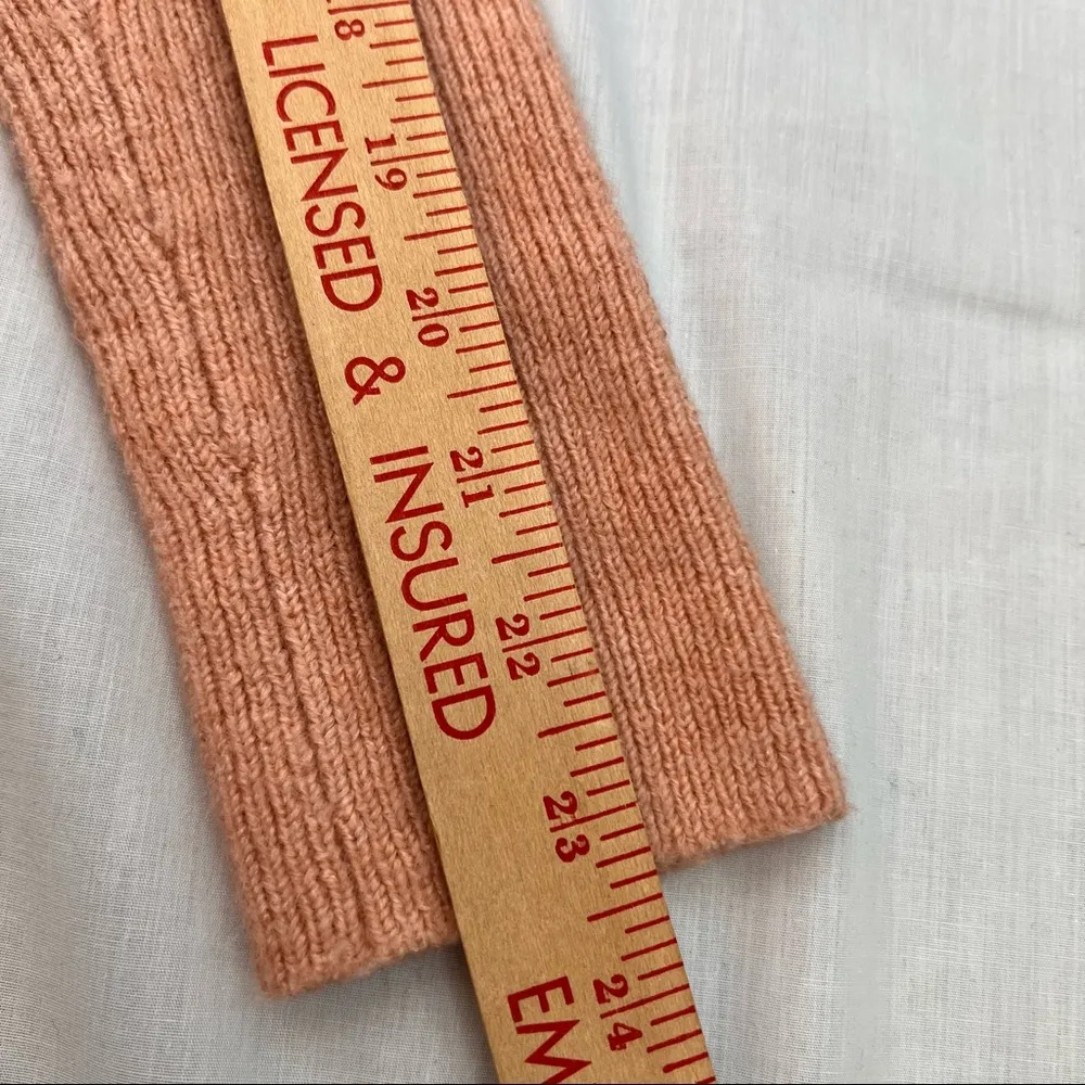 ASOS DESIGN Tall Scoop Neck Womens Sz O  US S Cardigan Pink Classic - Image 5