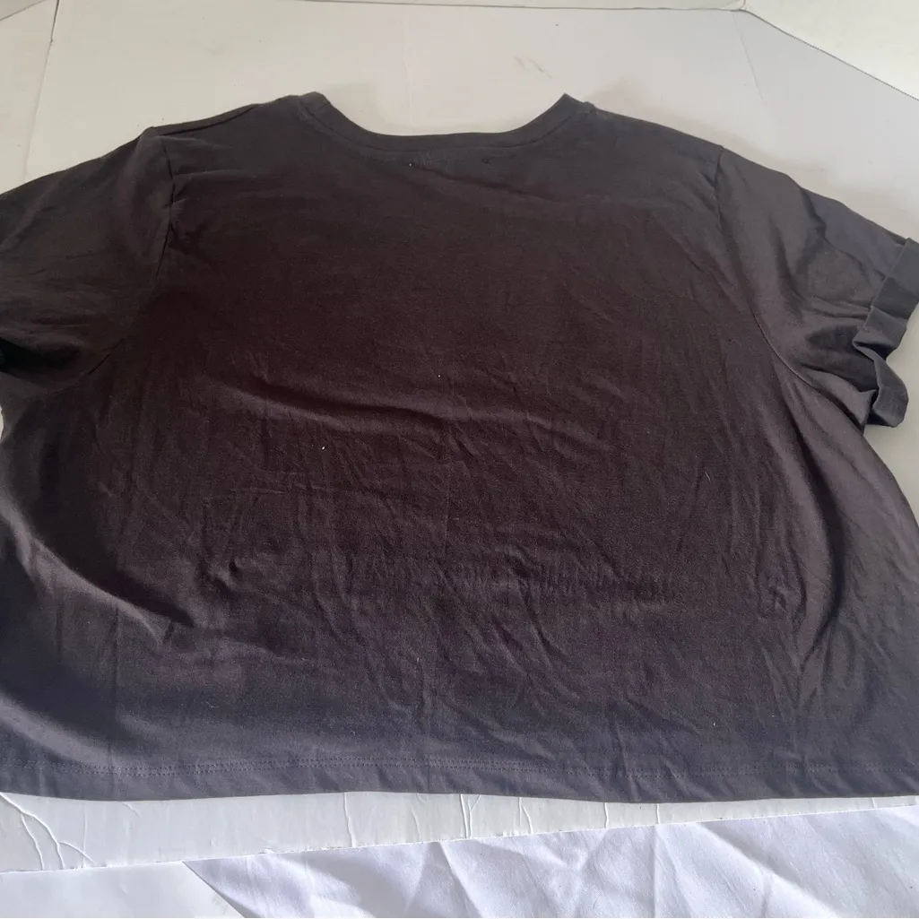 Black and Blue USA Crop Top Size XL - Image 6