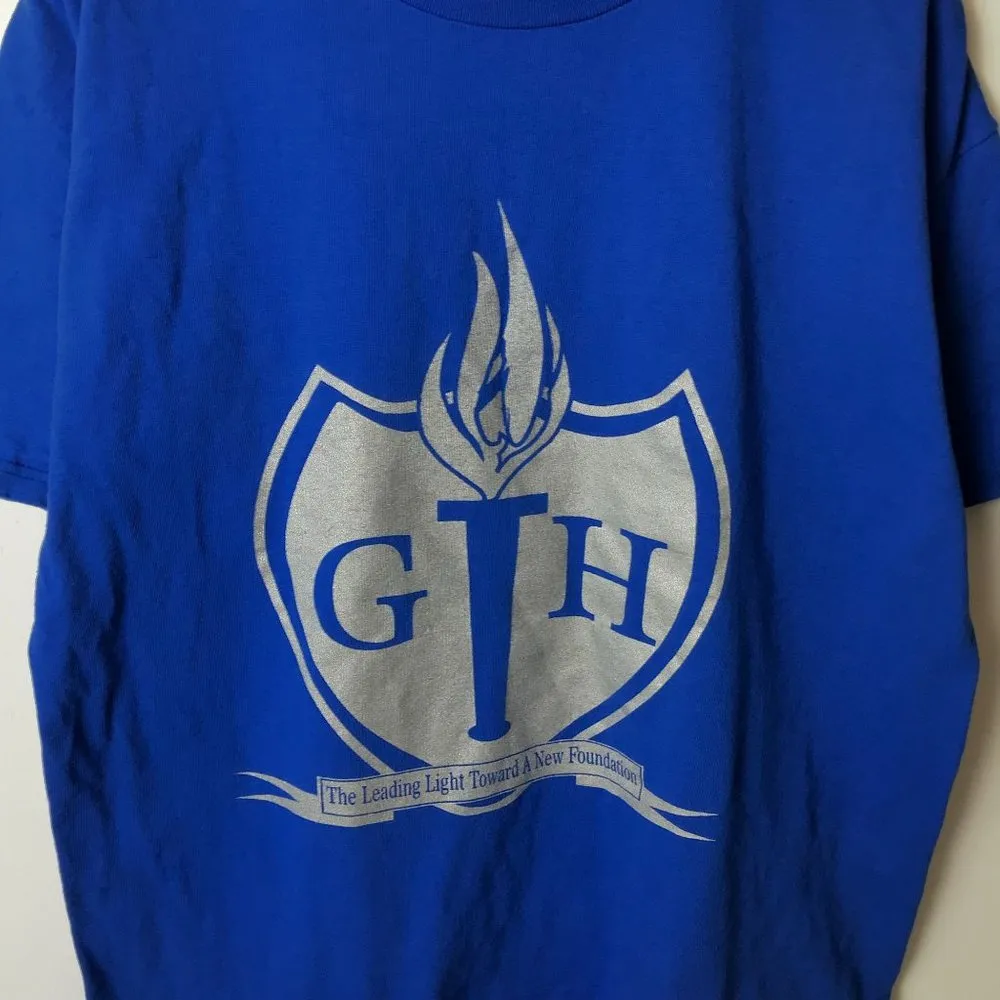 90s Vintage The Leading Light T Shirt Dalight Graphic Tee Short Sleeve Cotton Size XL - Image 7