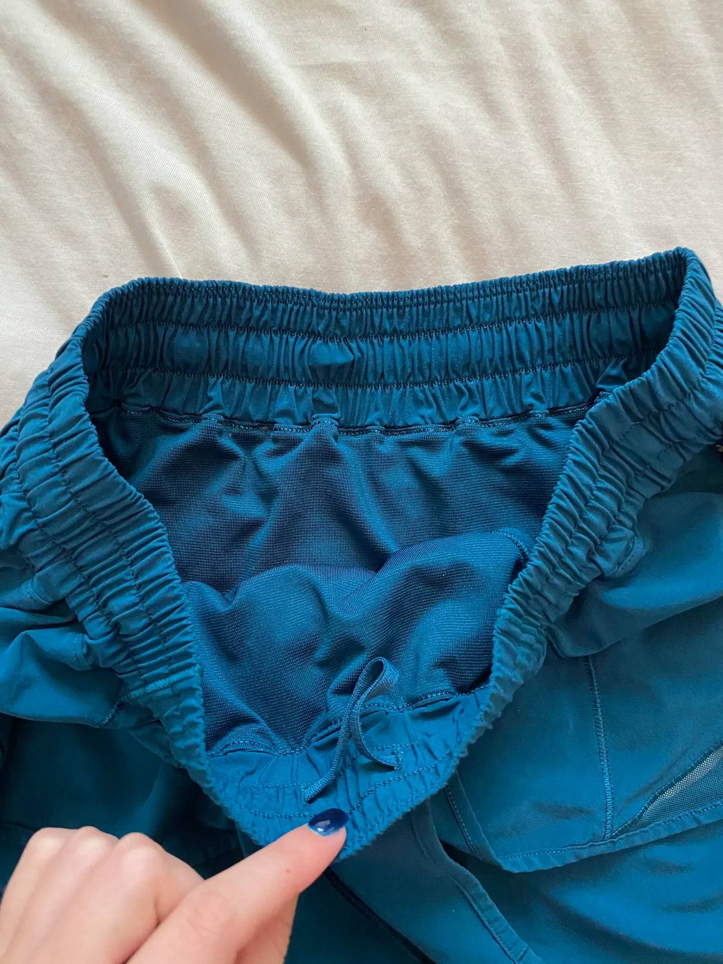 Lululemon Teal Shorts - Image 3