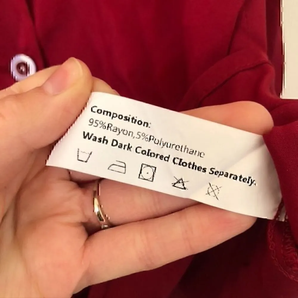 NEW NWT ROSEGAL Plus Size Solid Red V - Image 7