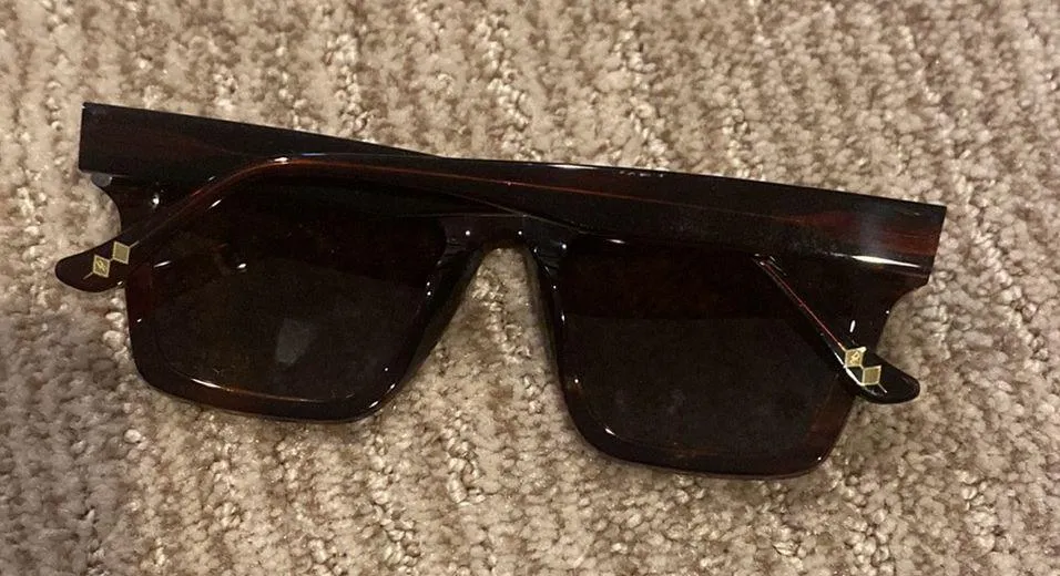 denon amit 24 brown sunglasses - Image 2