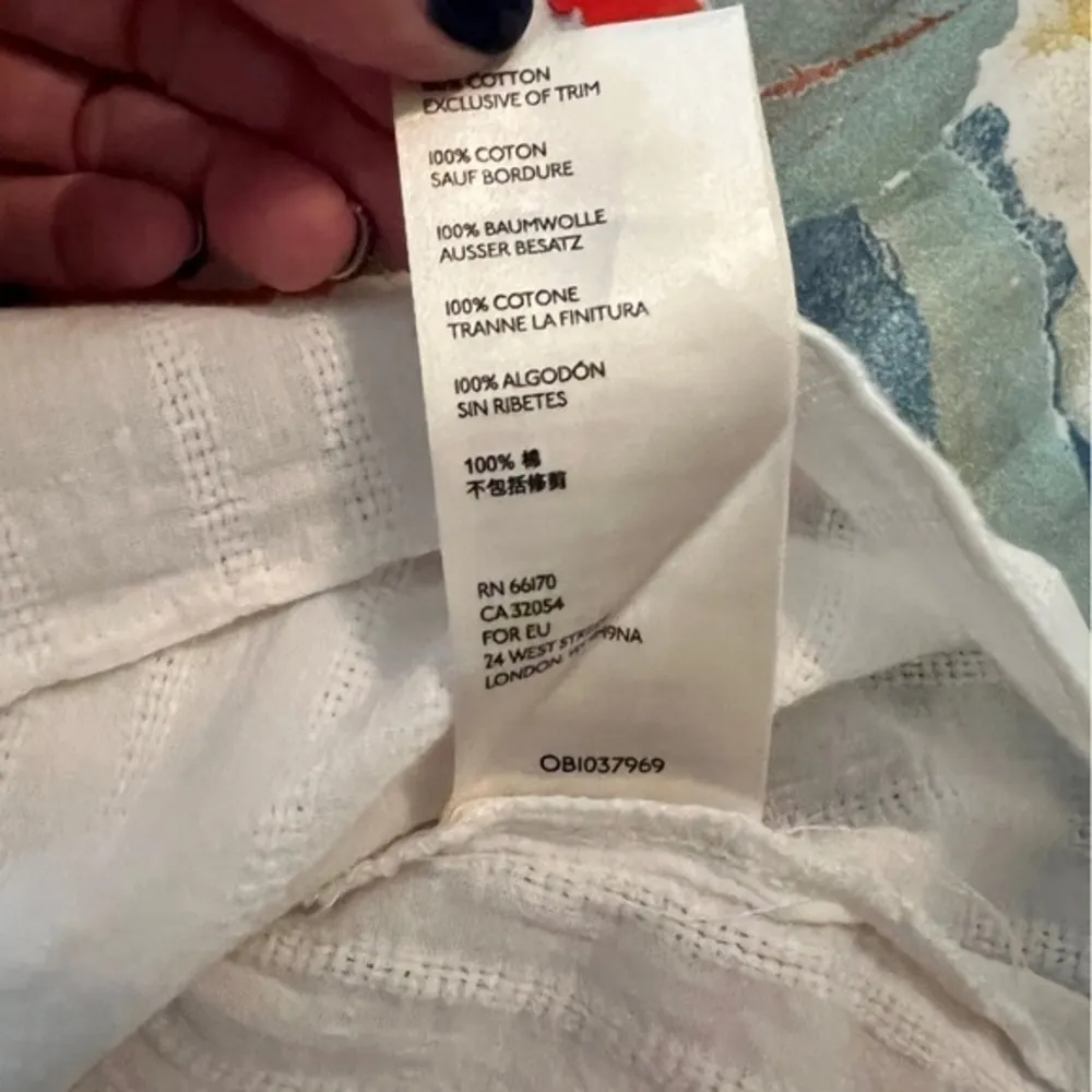 FREE PEOPLE S Obi Mila Ivory Smocked Tunic Top - Image 16