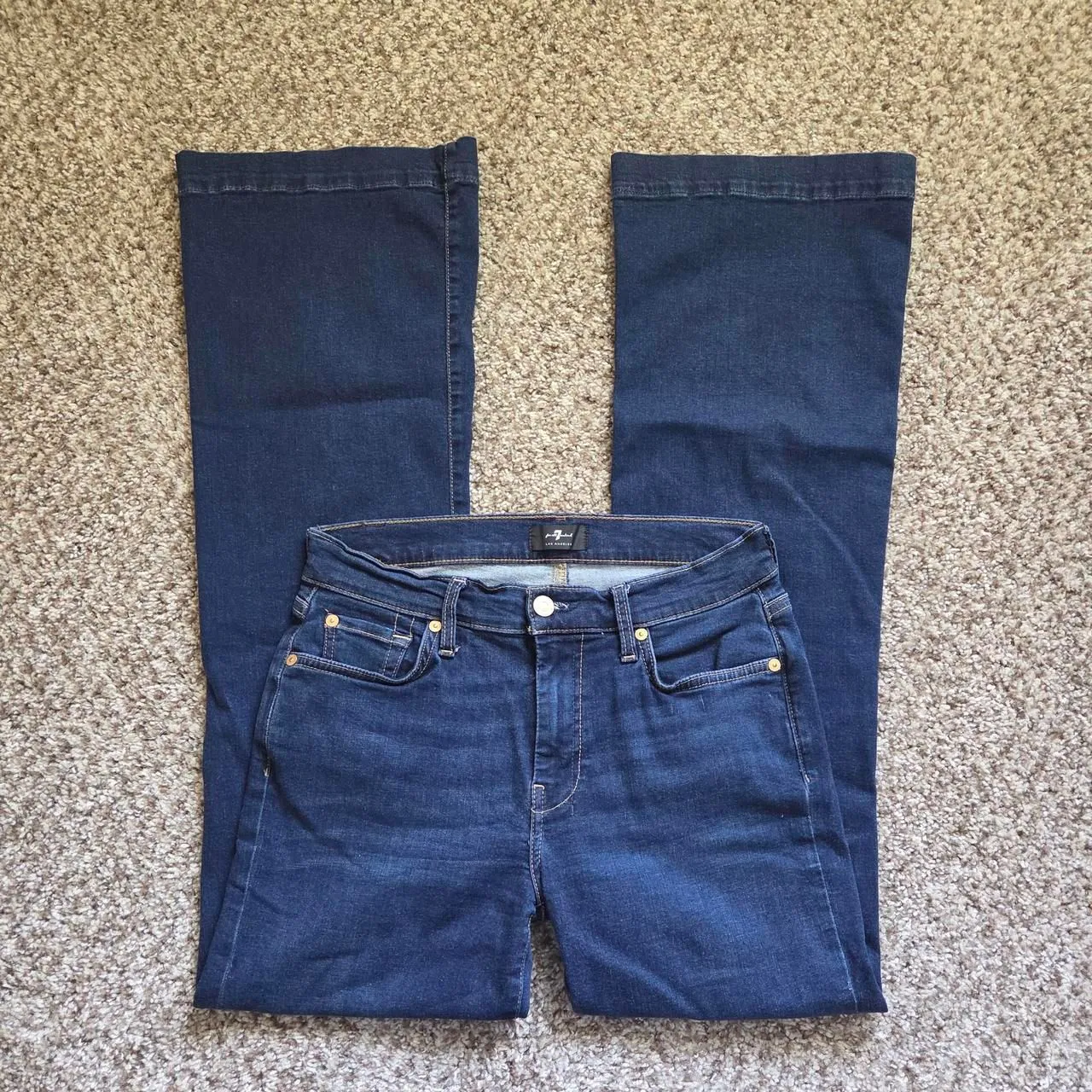 7 for all mankind dojo jeans 28x30.5 - Image 2