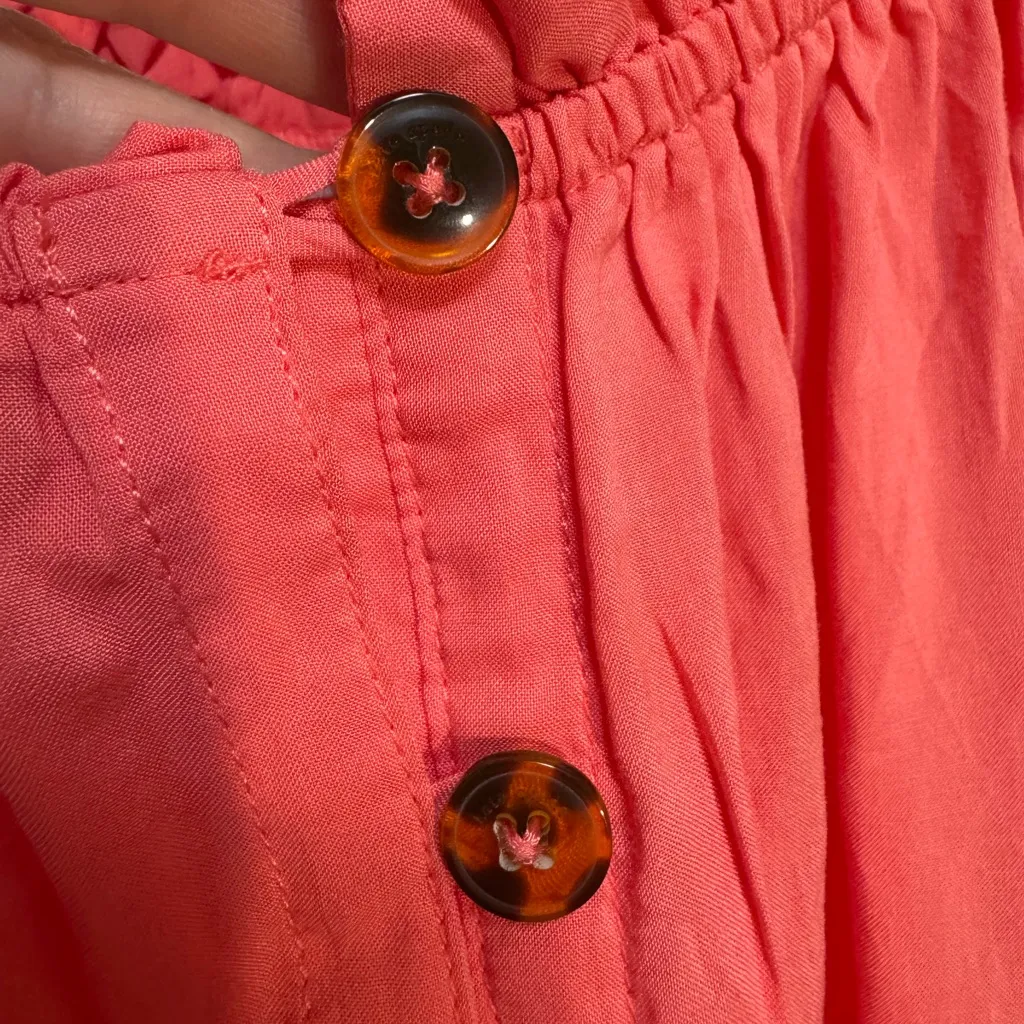 Kate Spade  New York Lychee Off Shoulder Romper | Size Small - Image 5