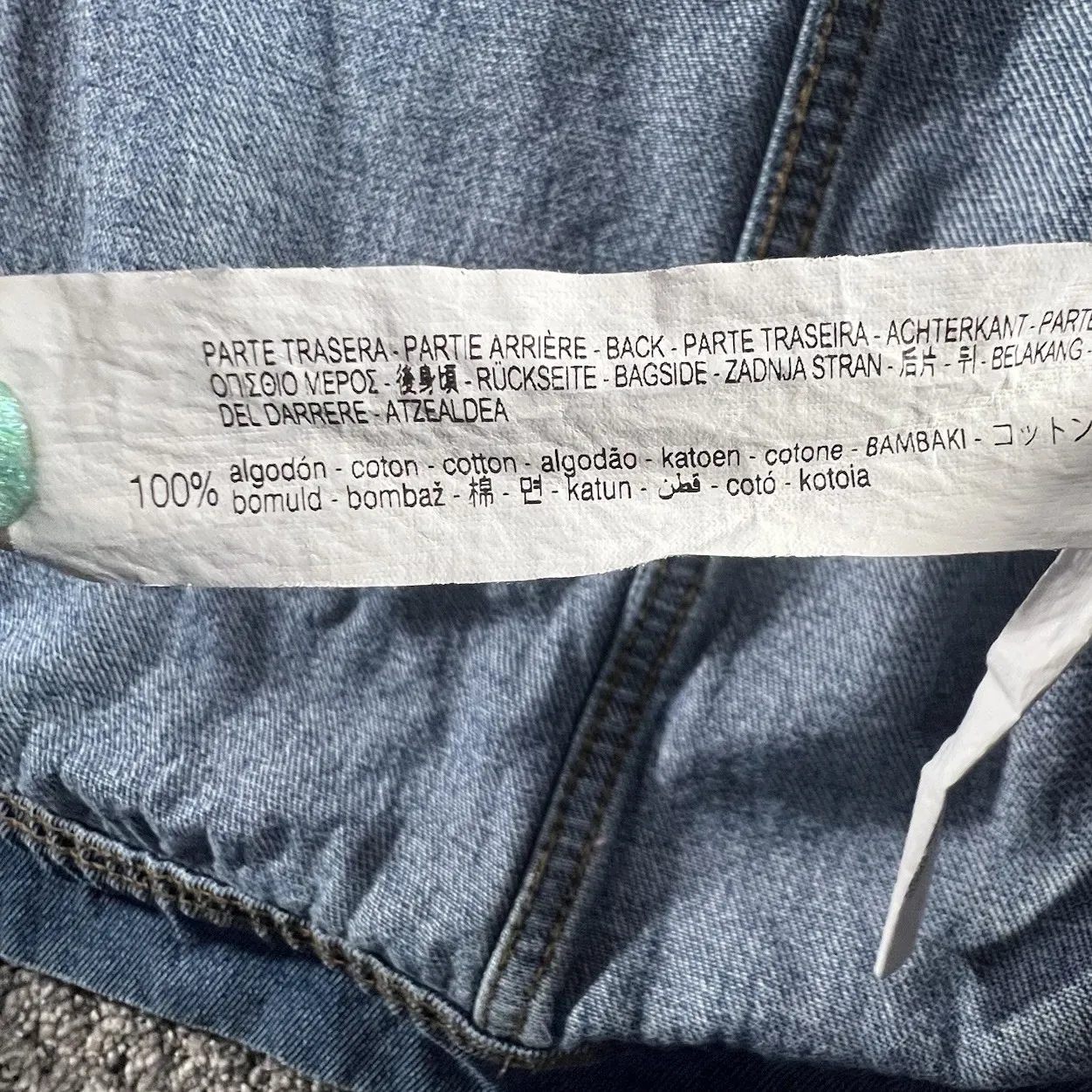 ZARA Denim Jacket Small Women in Art Hoodie Graphic Capsule 2019 Limited Edition - Image 6