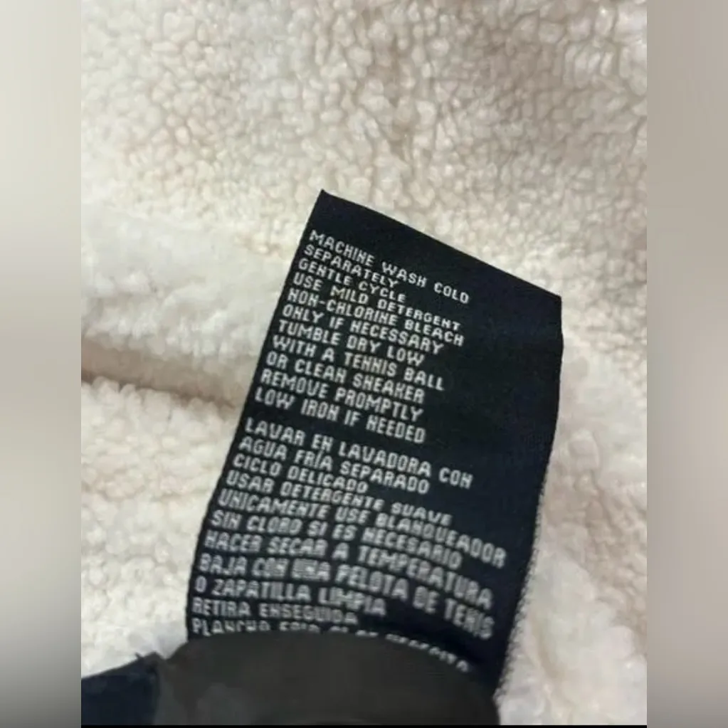 1 Madison Expedition reversible camouflage and sherpa mid-length parka jacket M - Image 6