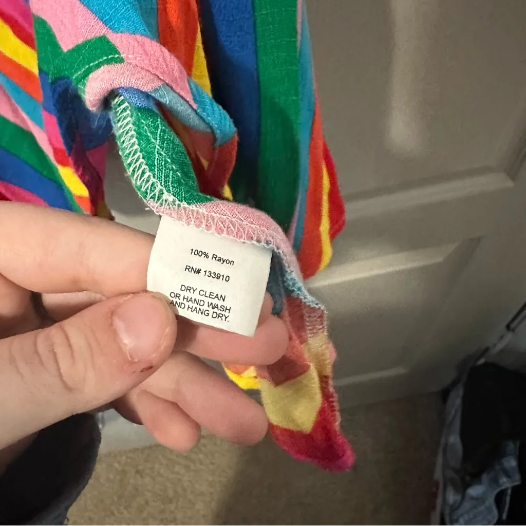 Show Me Your Mumu Tulum Large Tank Striped Shirt Summer Casual - Image 6