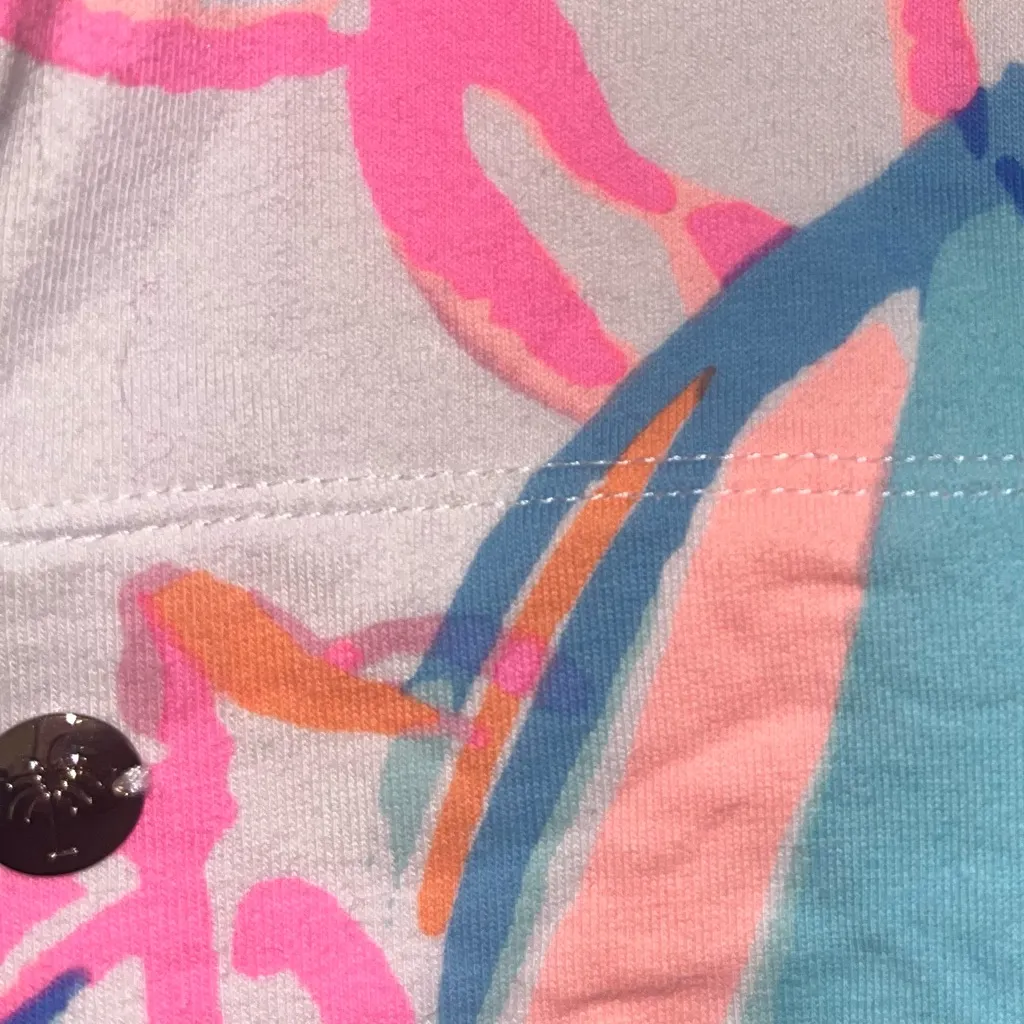 Lilly Pulitzer Estrada Out to Sea Flat French Terry Shift Dress - Image 3