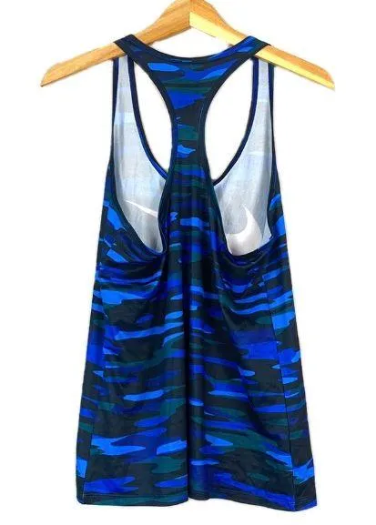 Blue Camouflage The  Tee Tank L - Image 2