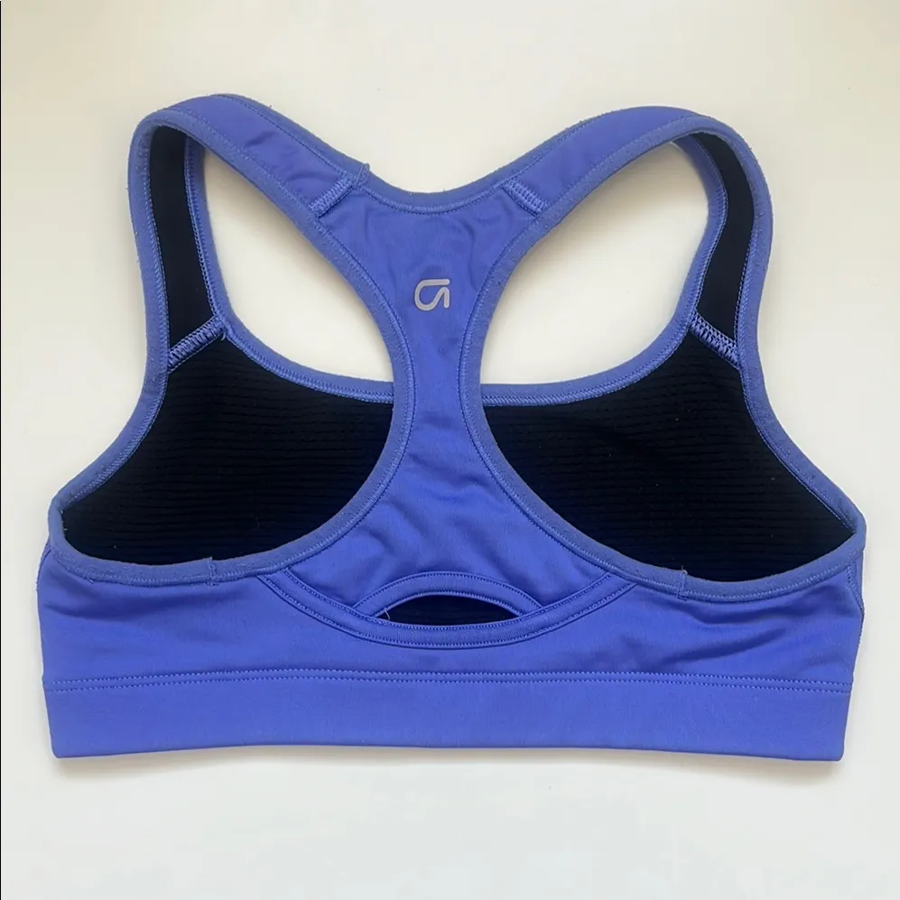GapFit Racerback Sports Bra in Women's Extra Small XS Purple - Image 2