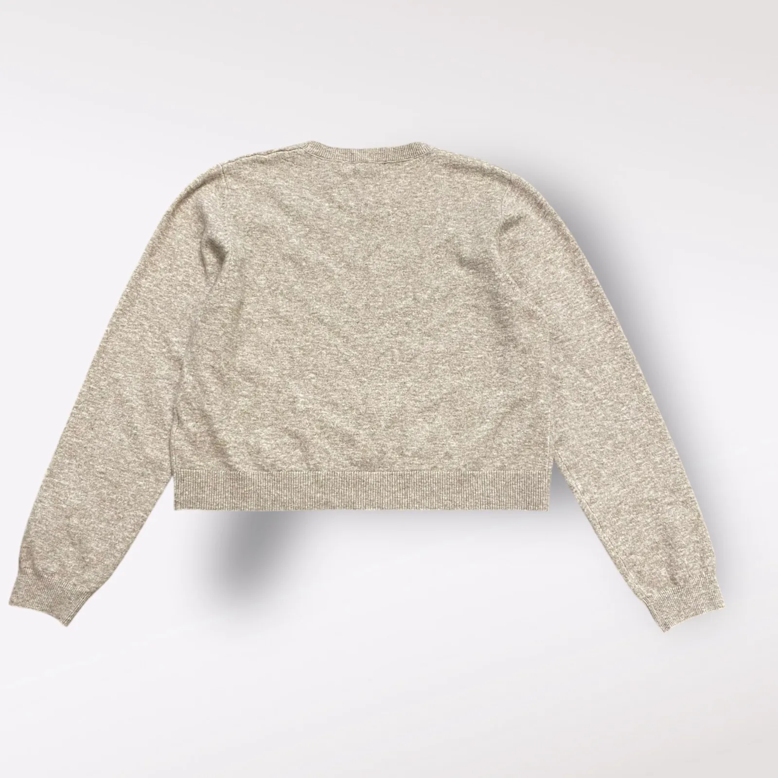 Ripe Maternity Sandy Crop Nursing‎ Knit Sweater in Latte Size XL Brown - Image 3