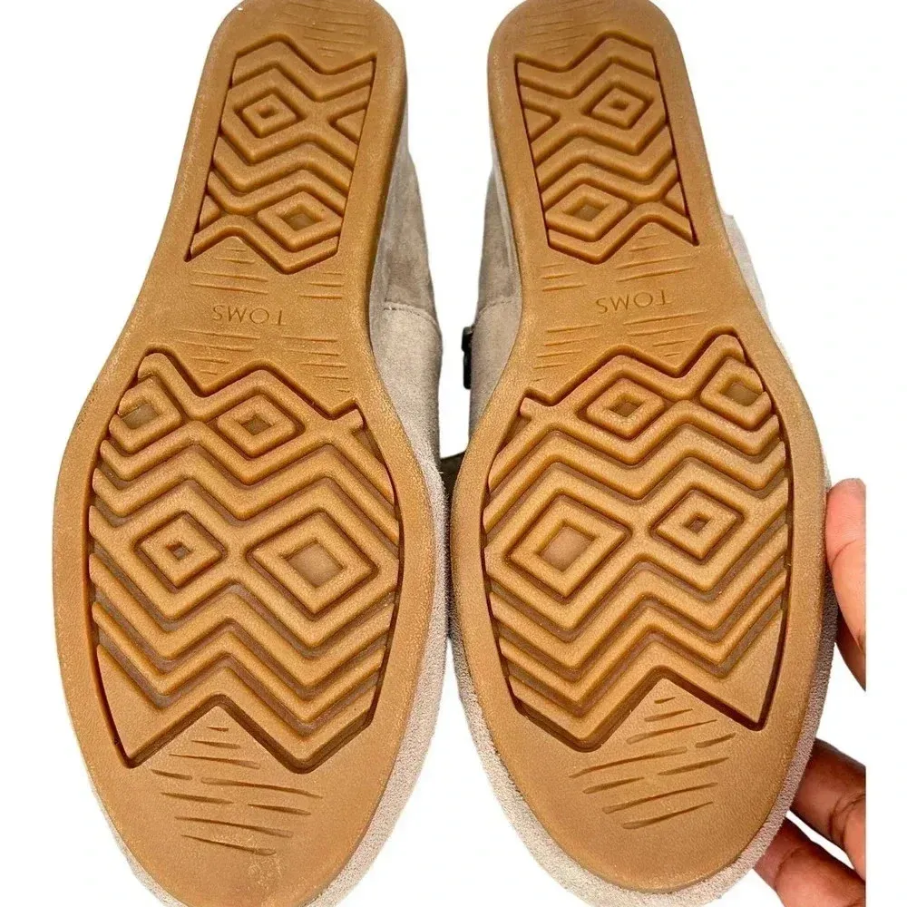 Toms Womens Kelsey Wedge Booties Comfort Career Ankle Boots SIZE 5 - Image 2