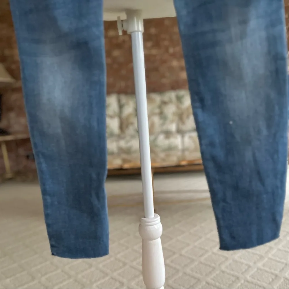 NEW Pacsun Power Stretch Allan Jeggings Blue High Rise Ankle Jeans 24 Casual - Image 11