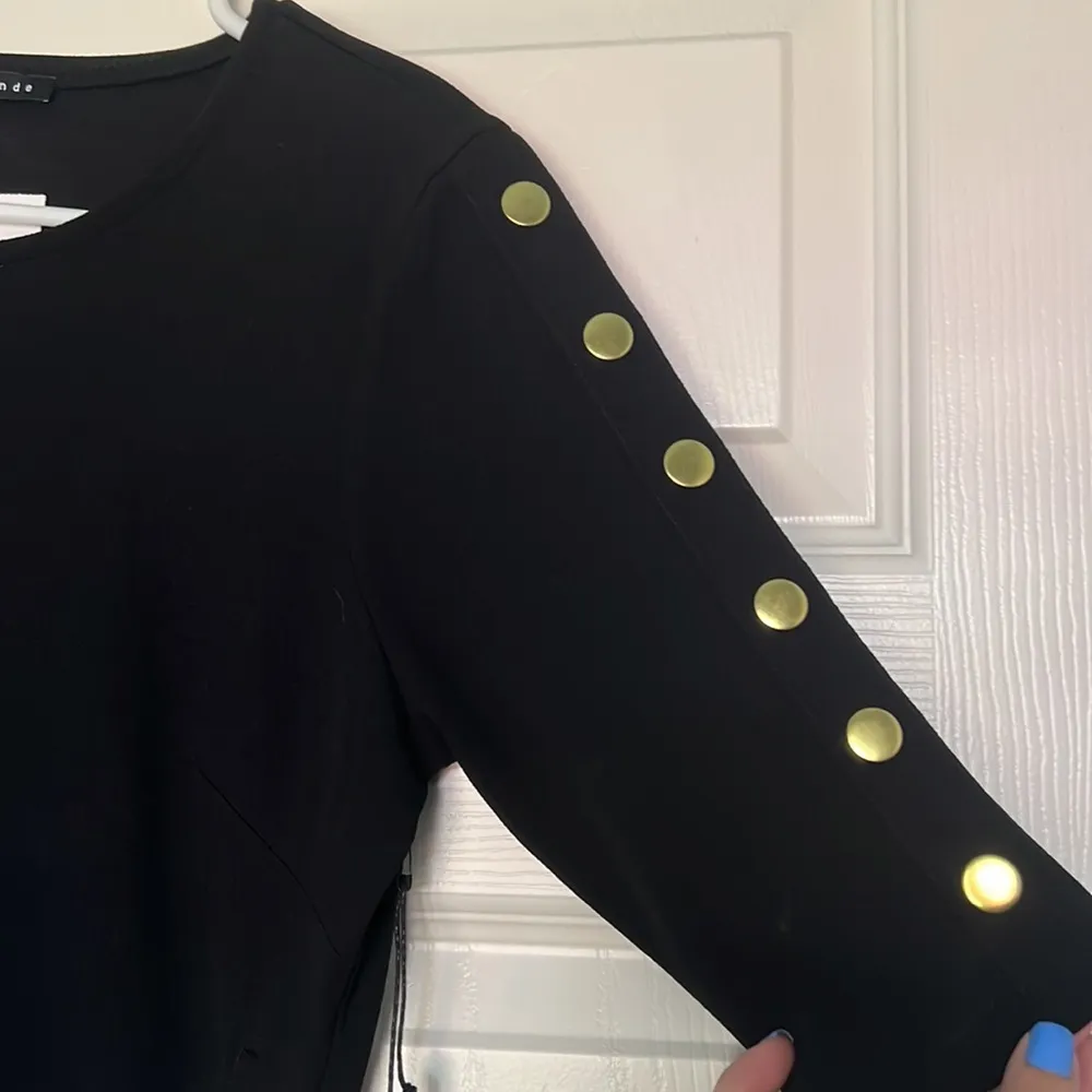 Black body-con dress - Image 3