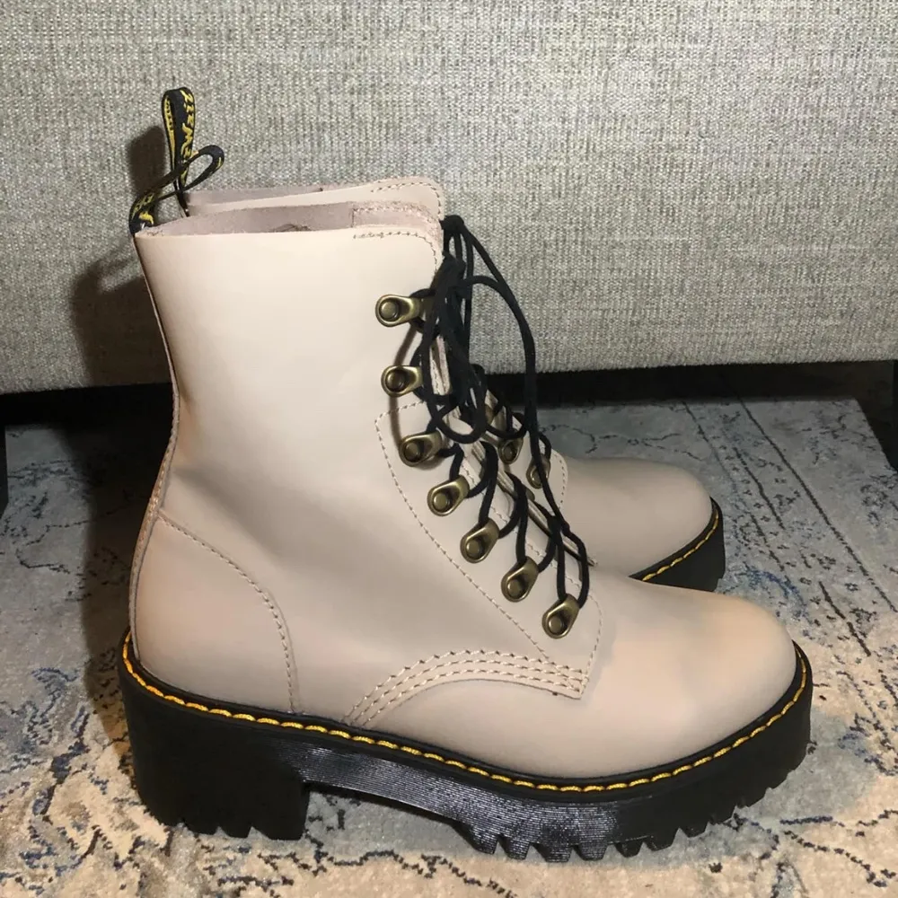 DR. MARTENS Leona Temperley leather heeled boots - Image 3