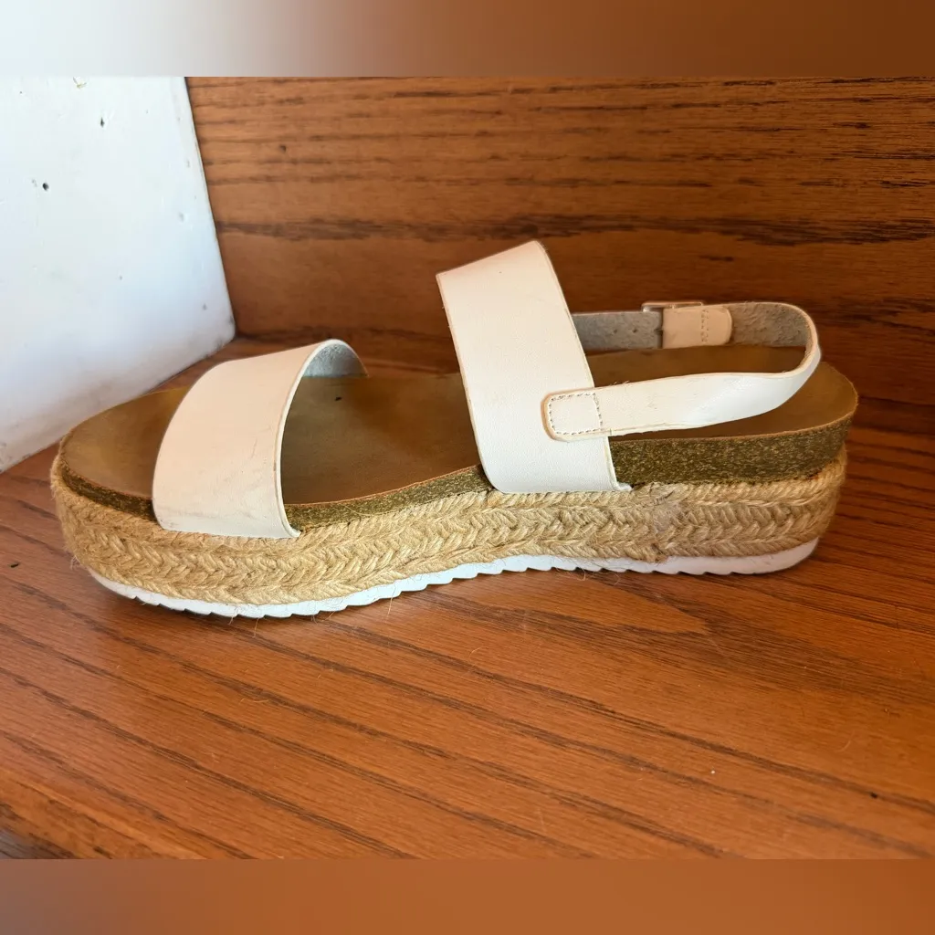 SODA Webber Platform Sandals - Image 5