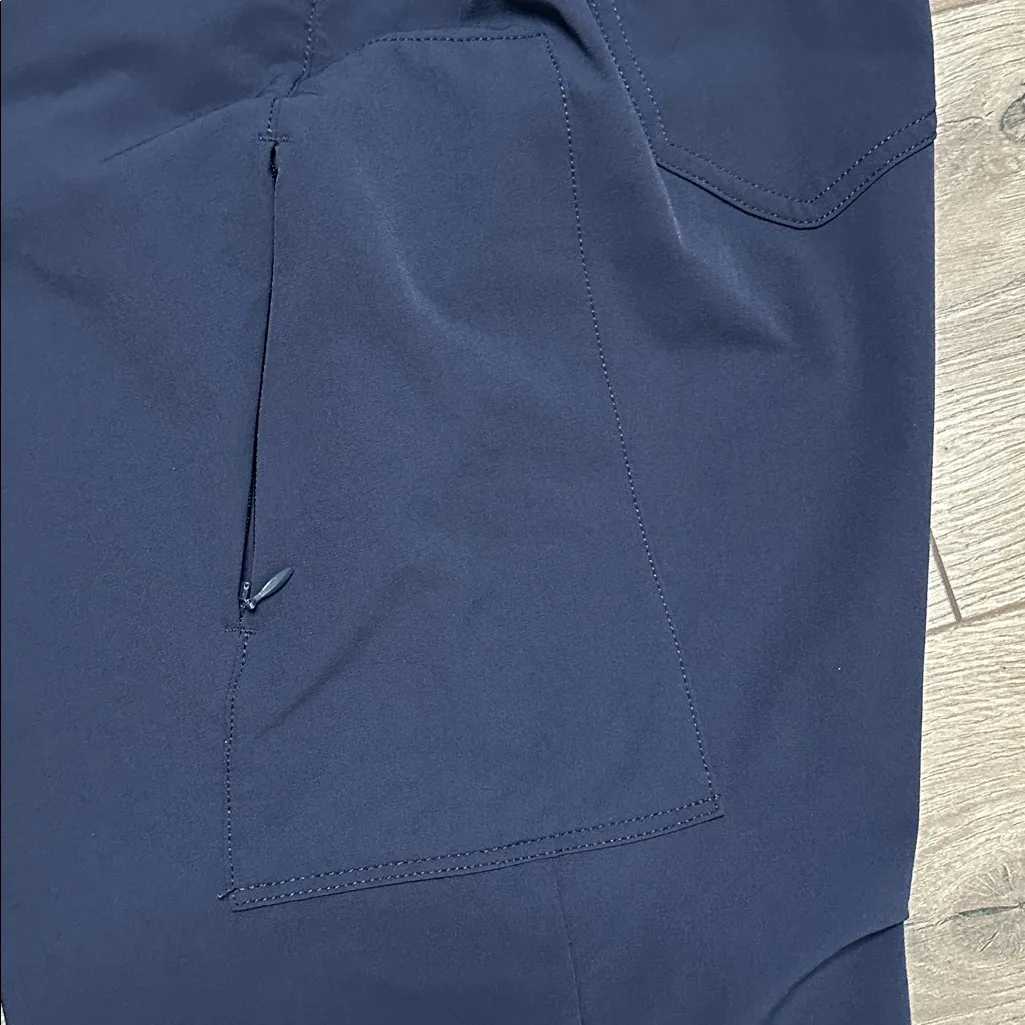 Duluth 30” Flexpedition Mid Rise Navy Blue Hiking Work Travel Pants Size 16 - Image 8