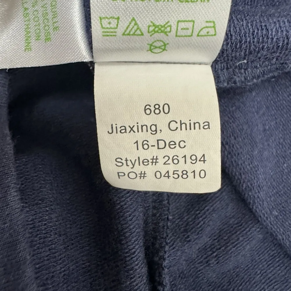 Lilly Pulitzer Joyce T-Shirt Dress Size XS True Navy Blue V-Neck Pockets UPF 50+ - Image 8