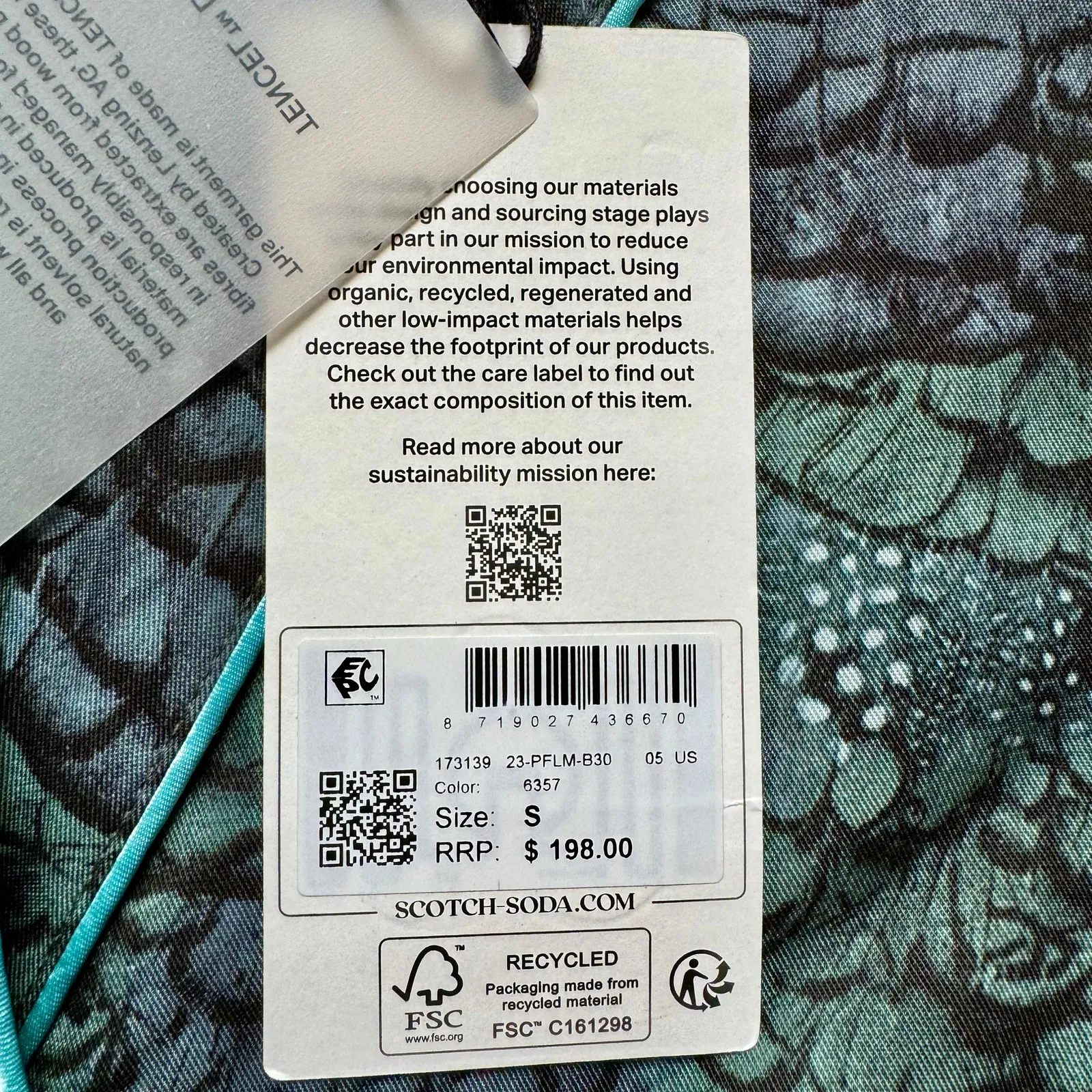 Scotch & Soda Anthropologie Feather Pajama Blazer Boho Drapey Womens Sz S - Image 12