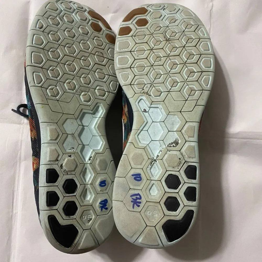 Rare Nike 5.0 Photosynthesis Obsidian Teal Floral Nike Free 5.0 Womans or mens b Orange Size 8.5 - Image 6