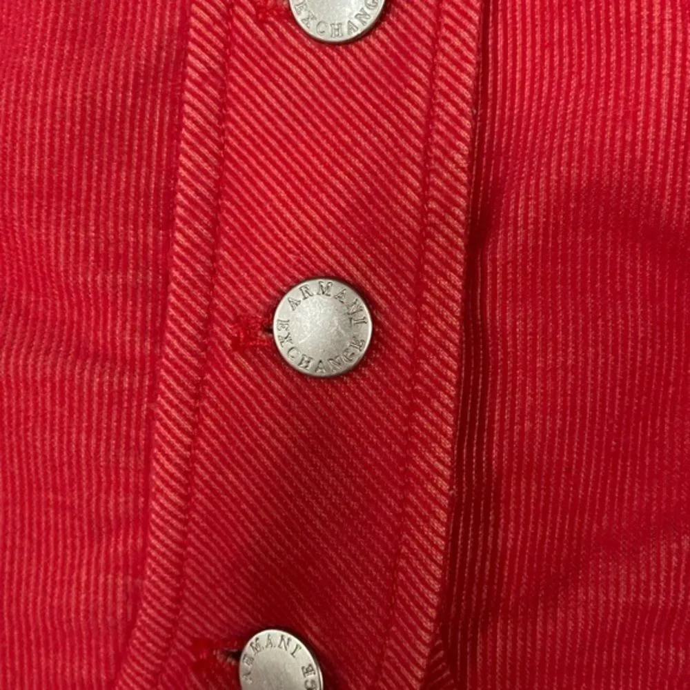 Armani Exchange distressed aged size Medium pinwale corduroy jacket - Image 4