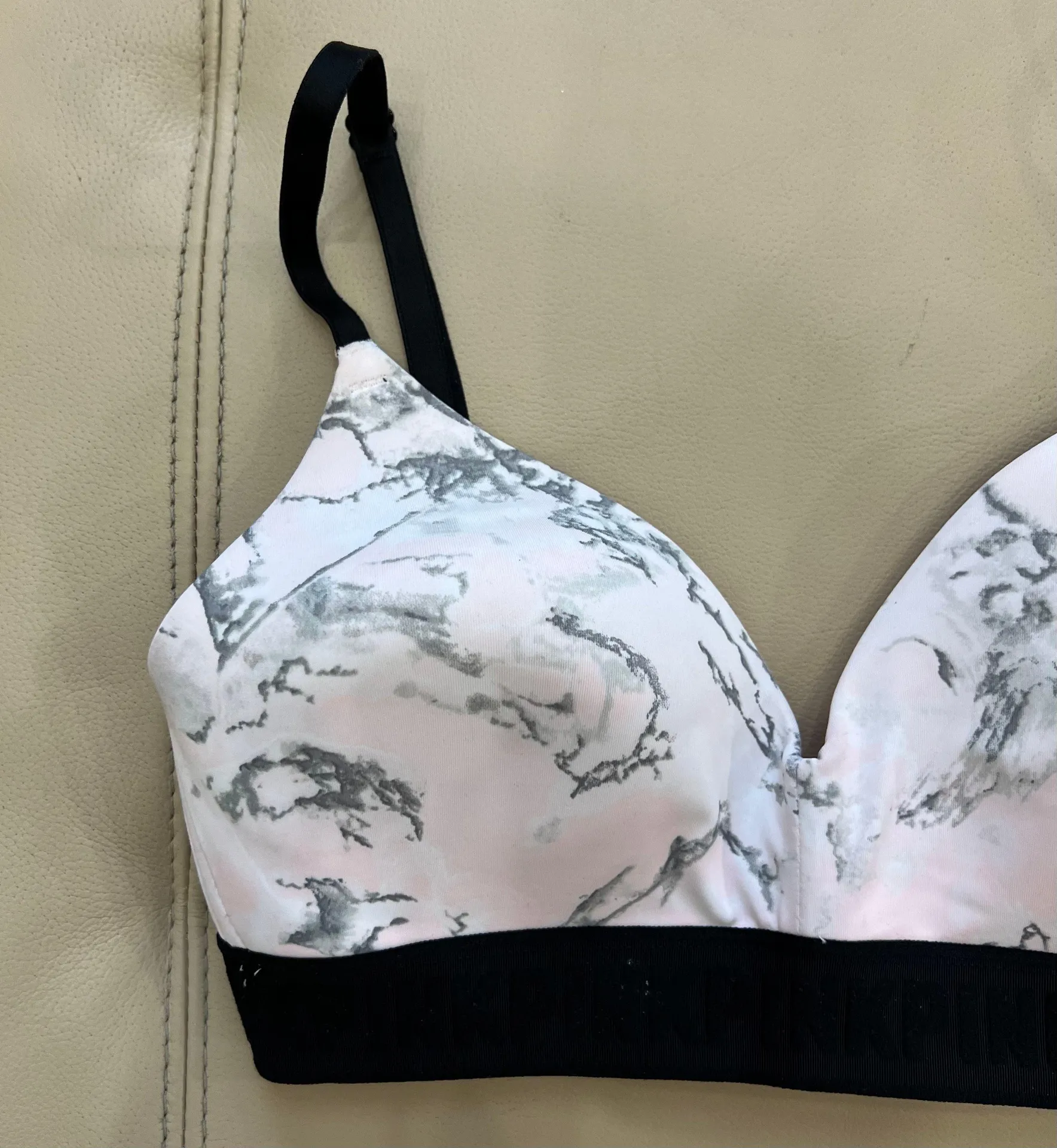 PINK - Victoria's Secret PINK VS Marble Sports Bra - Image 2