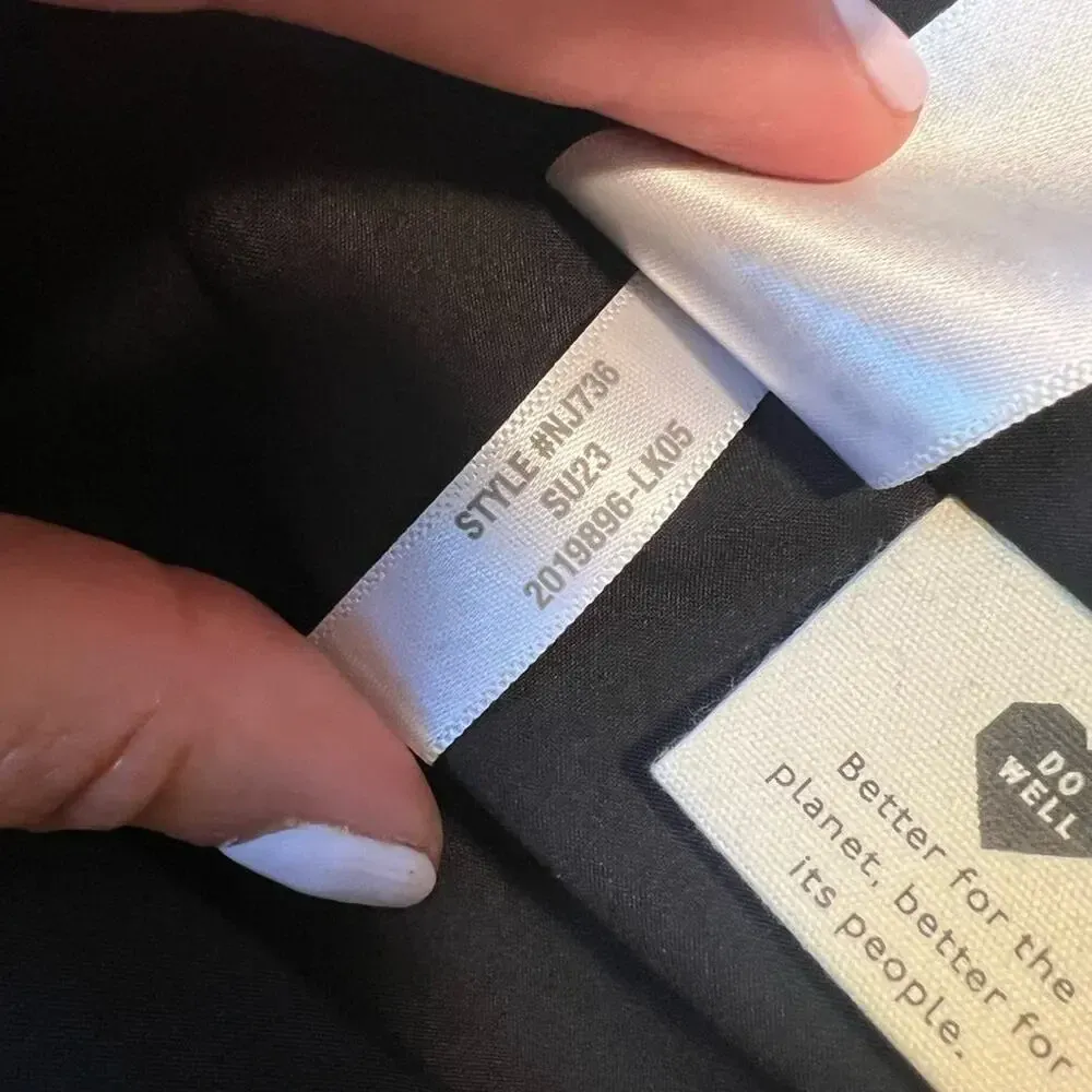 Madewell  The Relaxed Blazer‎ NWT in Soft Drape True Black Oversized Drape… - Image 9