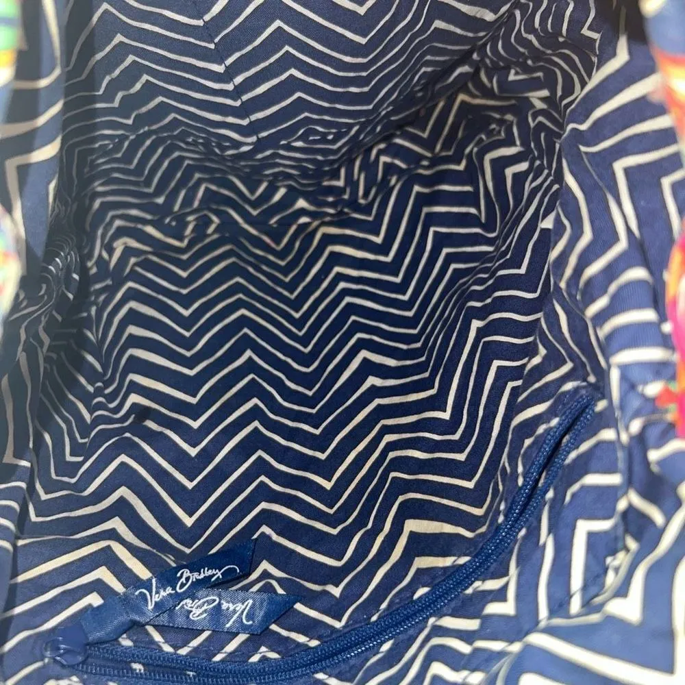 Vera Bradley Hipster Paisley Backpack **SEE PICS**‎ - Image 9