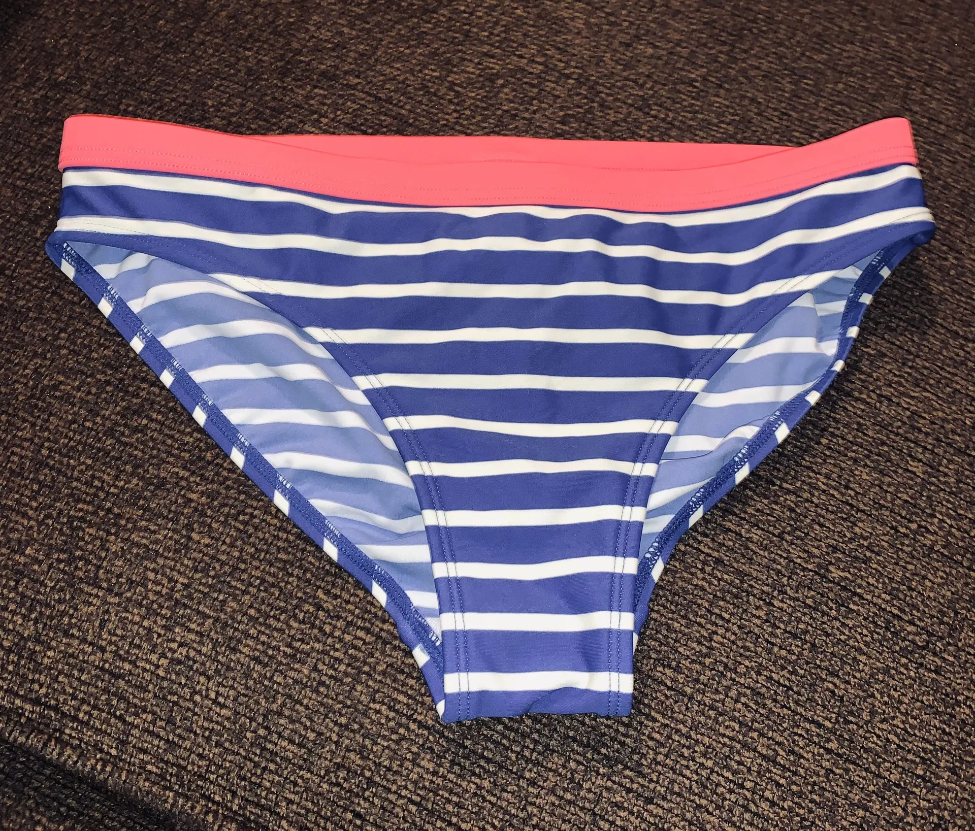 Boden Striped Bikini Bottom Multi Size 4 - Image 2