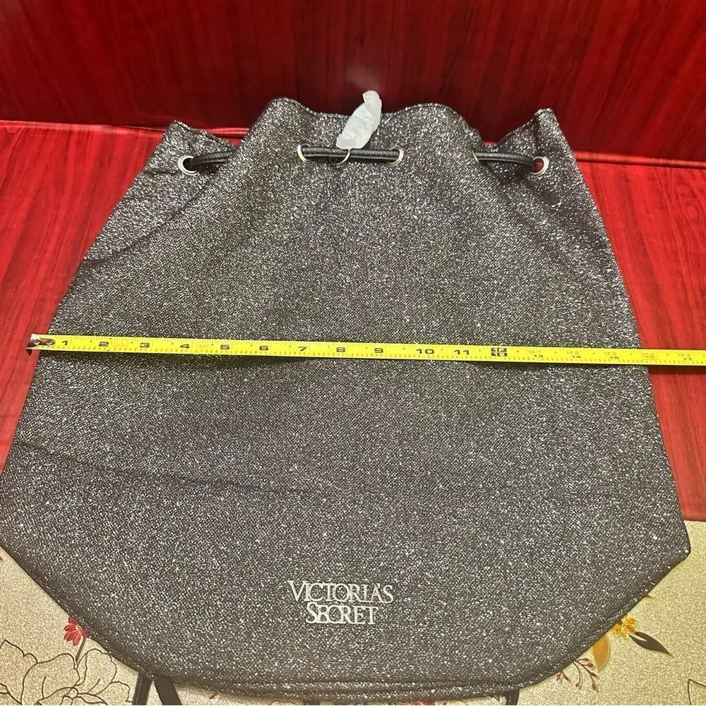 Victorias Secret black sparkles Backpack - Image 6