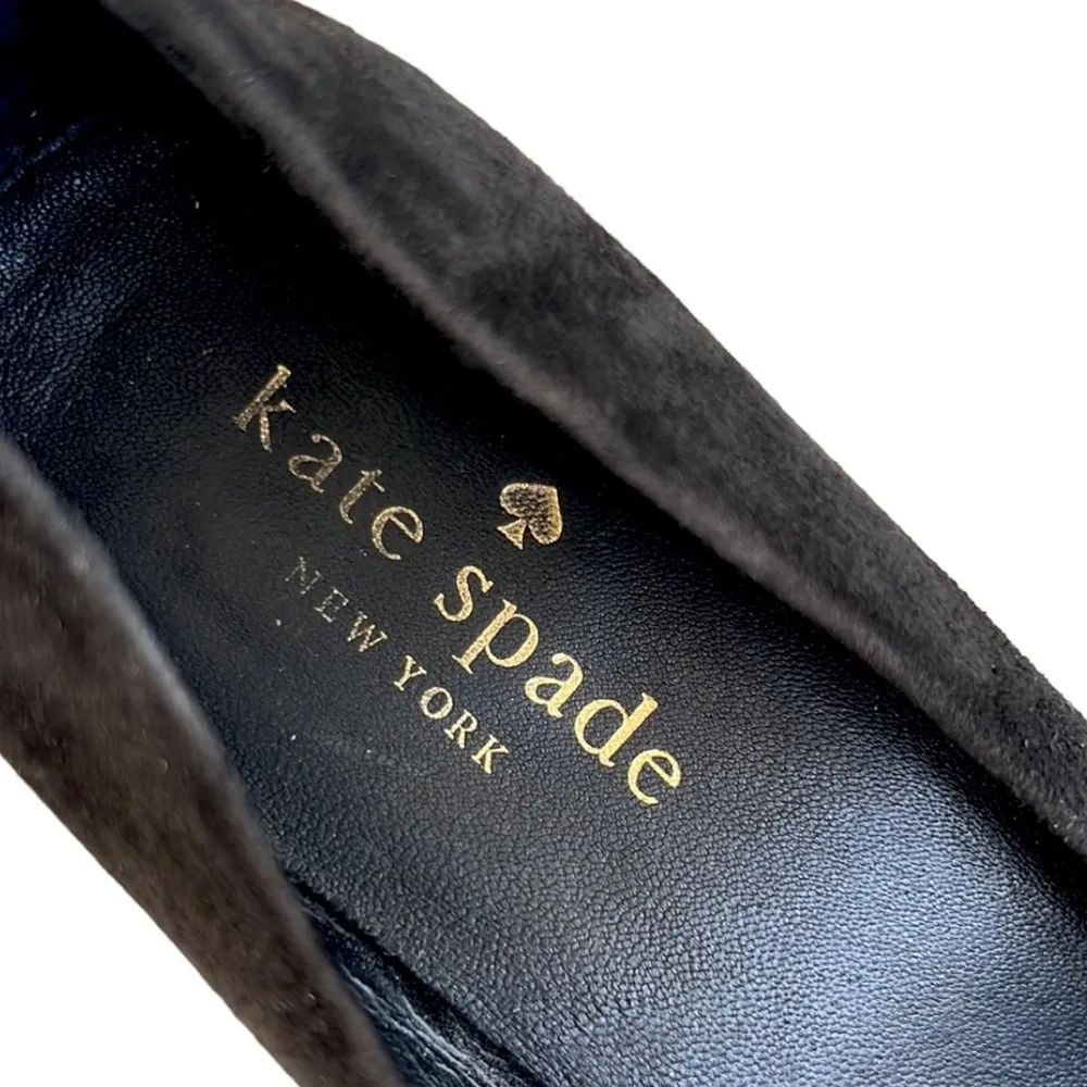 Kate Spade Leather Heels Black Size 6 - Image 4