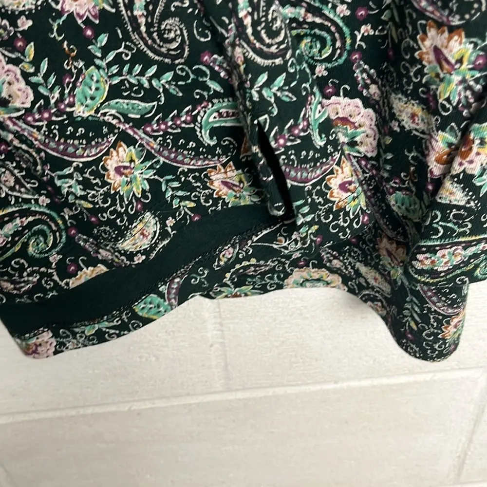 J.Jill  Pima cotton crew neck high low tee - Image 5