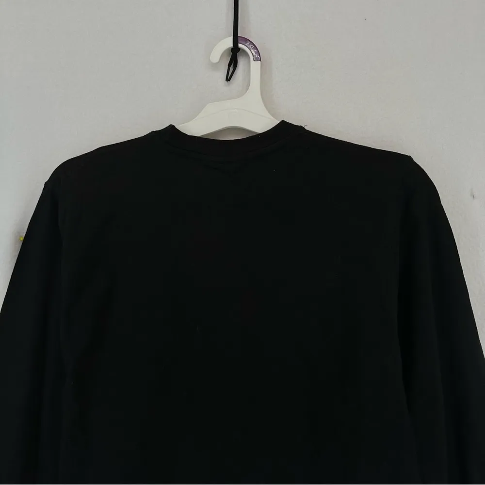 Smith’s Workwear Long Sleeve Basic T Shirt Mens Medium Black - Image 8