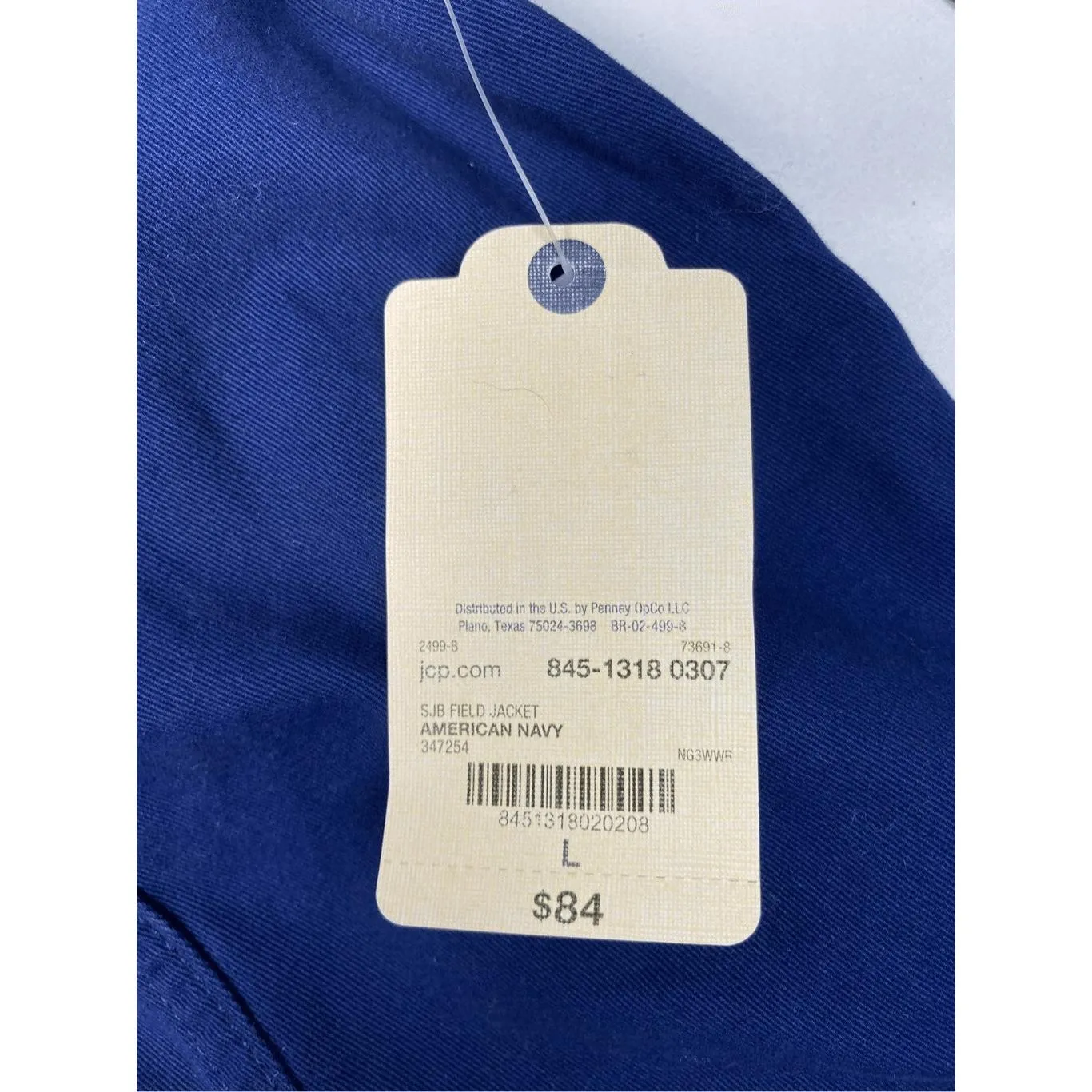 St.‎ John's Bay Lightweight Field Jacket American Blue L - Image 5