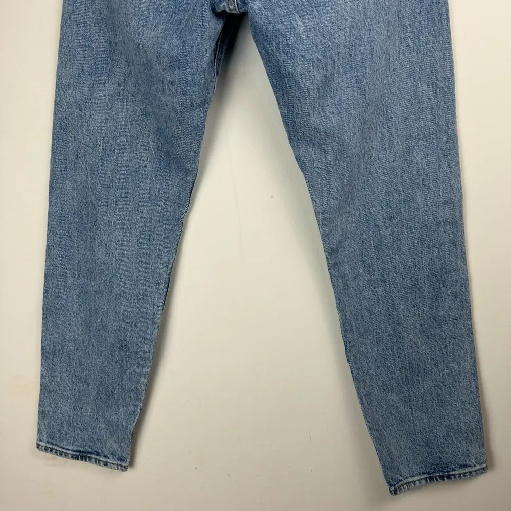 Levi’s Wedgie Straight Leg Jeans Sz 28 Light Wash Button Fly - Image 15
