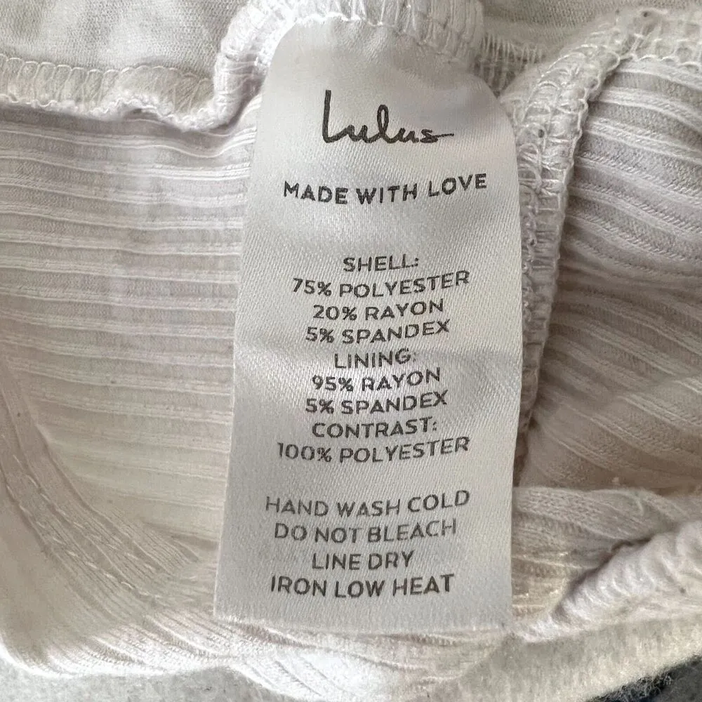 Lulus Open Back Floral Tie White Short Sleeve Bodysuit - Image 7