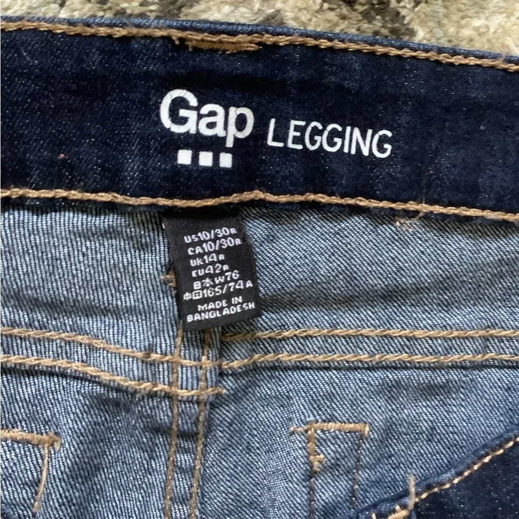 Comfy stretchy GAP denim leggings 💙 - Image 6