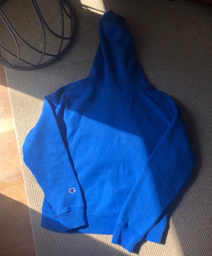 Champion Blue Hoodie - Image 3