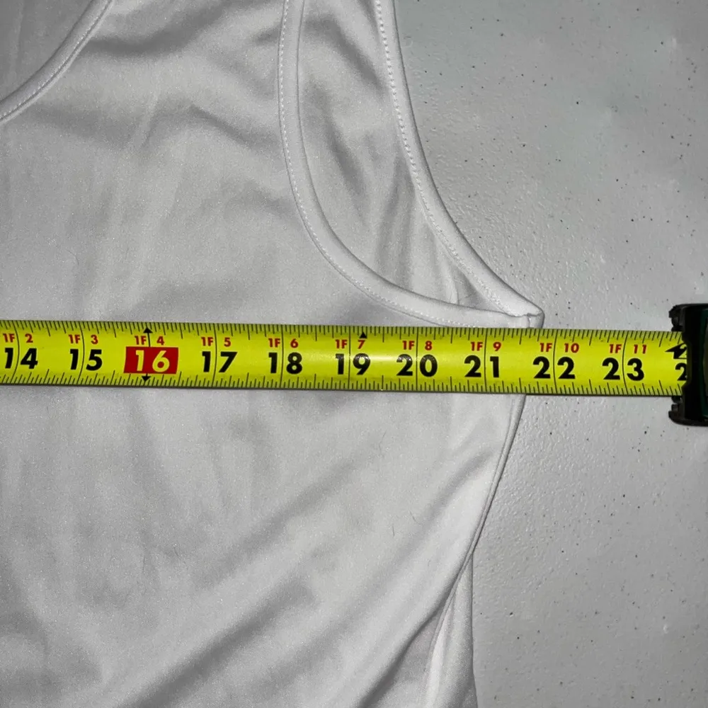 NIBag Damart White Tank Top Blouse Size XL - Image 4