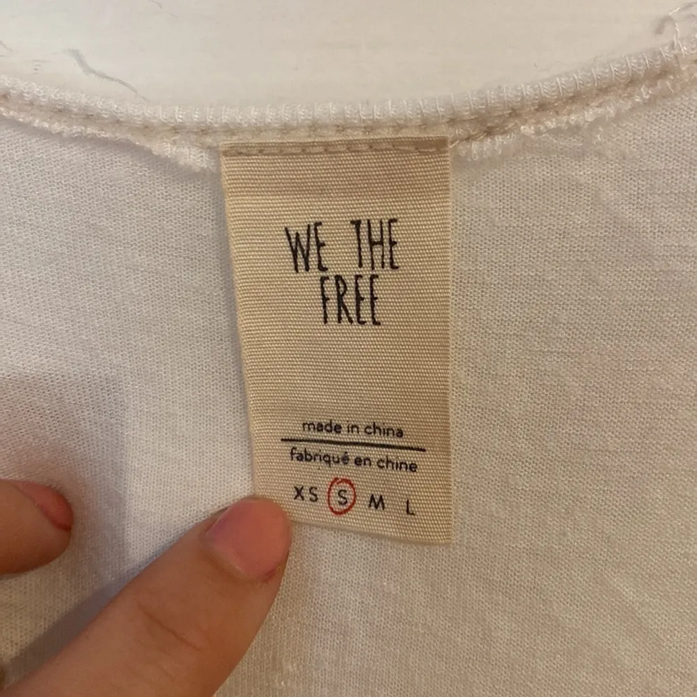 We the free size small white layered tank top - Image 4