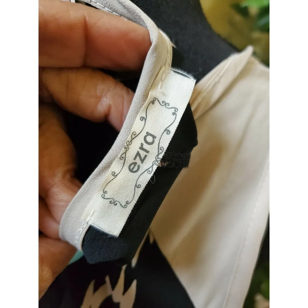 Ezra Boutique Dress maxi Geometric Size Small - Image 8