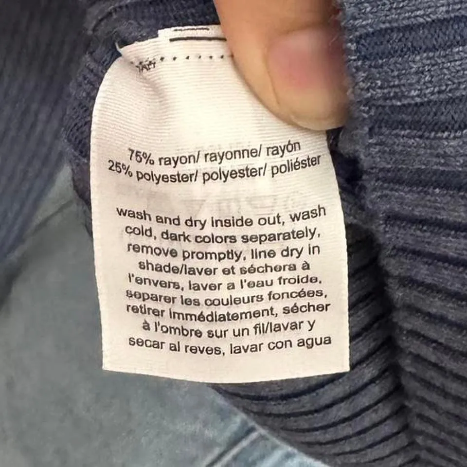 Tommy Jeans Colorblock Rib Knit Cardigan NWT Women's XL Logo Button Sweater - Image 8