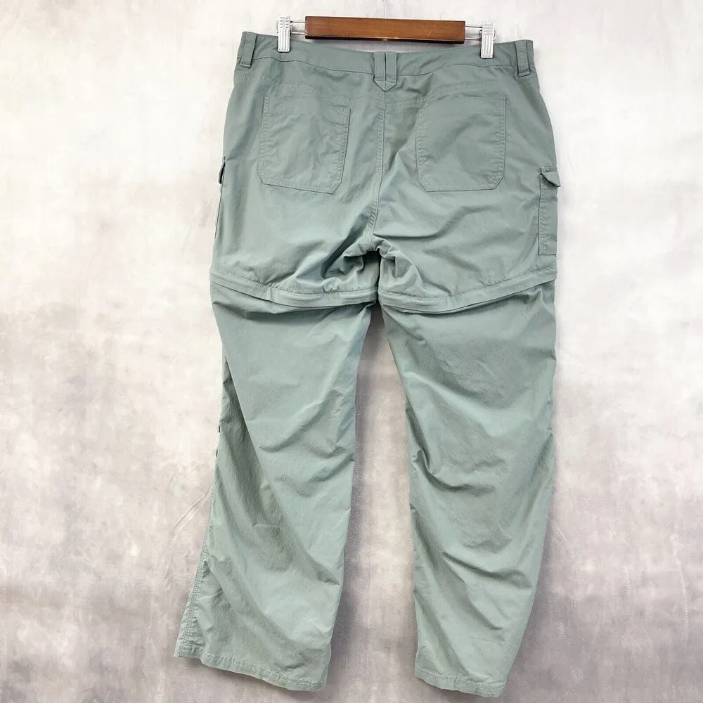 The North Face Convertible Hiking Pants Womens 12 Short Cargo Outdoor Gorpcore - Image 2