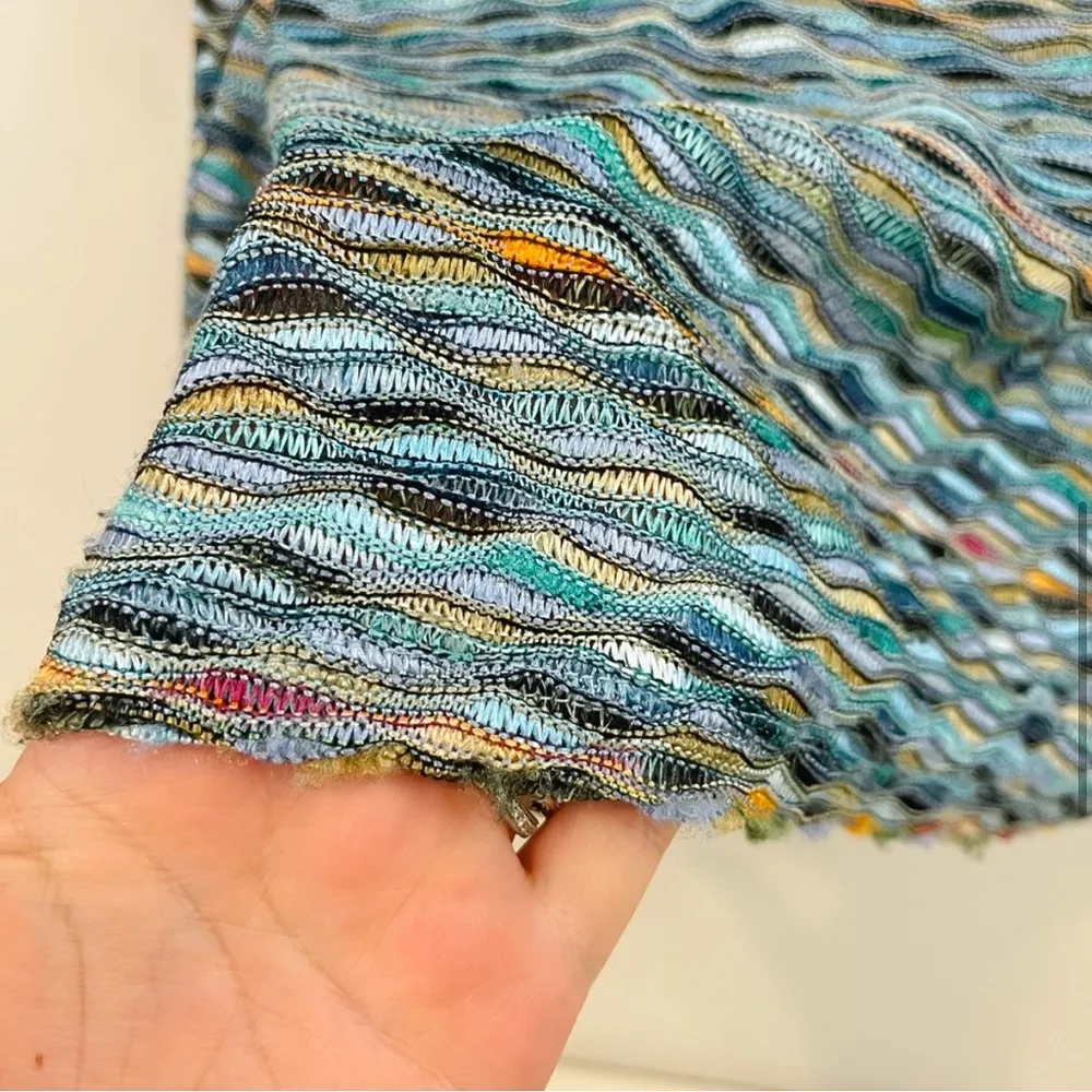 Free People Rainbow Wave Box Crop Top - Image 5