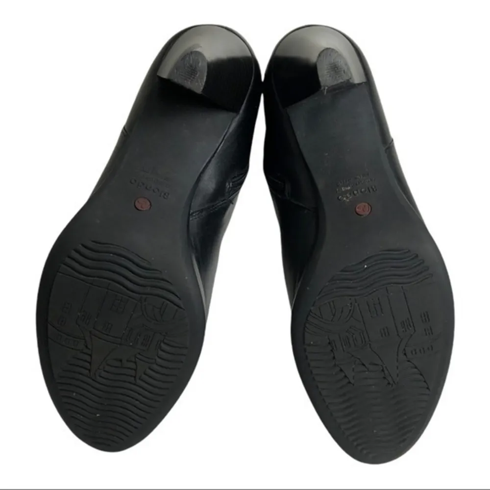 NWOB Blondo Black Leather Aqua Protect Knee High Boot Size 10 M - Image 4