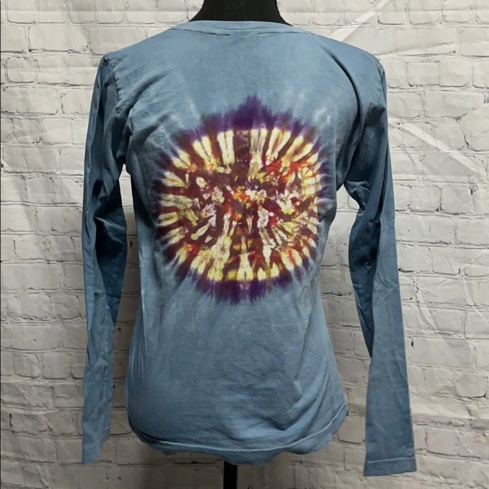 🦋4/$25 Blue Tie Dye Long Sleeve Shirt size small - Image 4