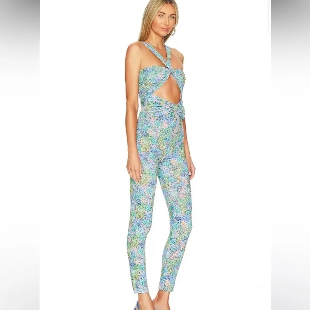 NBD NWT ‎ Elea Jumpsuit in Mixed Florals Size Small - Image 3