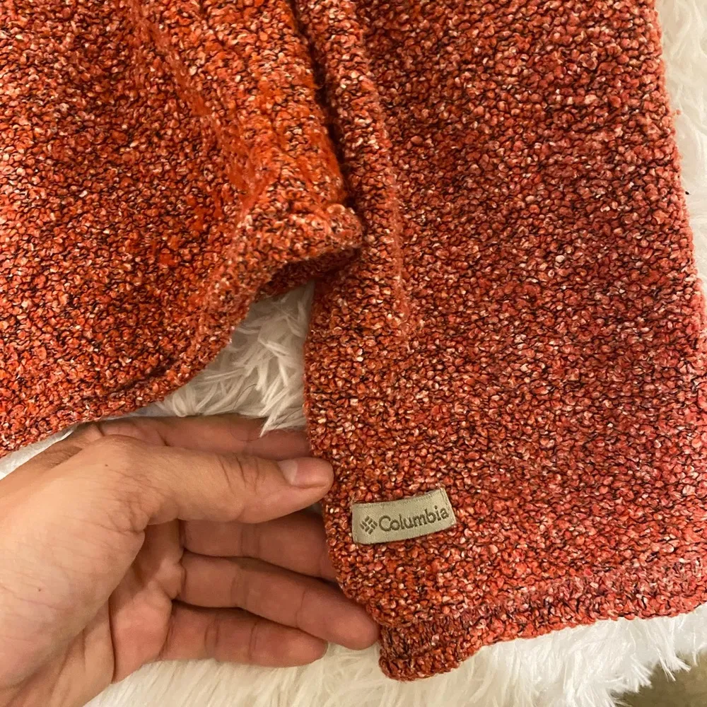 Columbia knit red sweater. Size medium. - Image 3