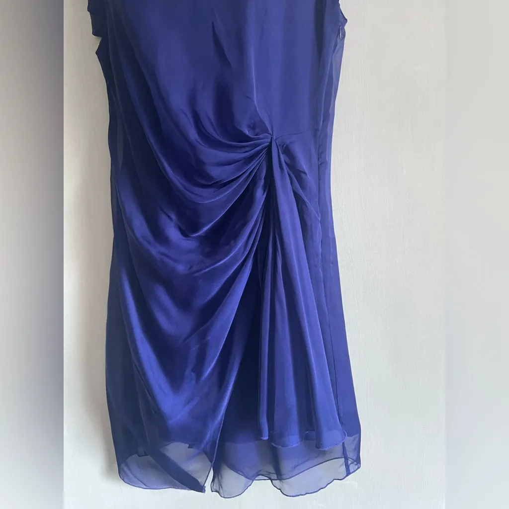 MM Couture Asymmetrical Deep Dress - Image 2